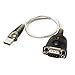 ATEN UC232A USB to Serial Converter USB-A to RS-232 Adapter (35cm) to PDA/Serial (DB9) Port Converter for Laptop PC Modem Printer Network Switch Scanner PLC Controller POS - Windows, Mac, Linux