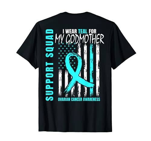 Bandera de Estados Unidos para la conciencia del cáncer de ovario Camiseta