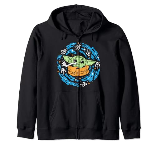 Sweat à capuche The Mandalorian Grogu pour fan de Star Wars