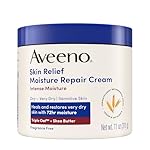 Aveeno Skin Relief Intense Moisture Repair Body Cream with Triple Oat & Shea Butter Formula, Helps Heal, Repair & Restore Very Dry Skin with Long-Lasting Moisture, Fragrance-Free, 11 oz - Image 4