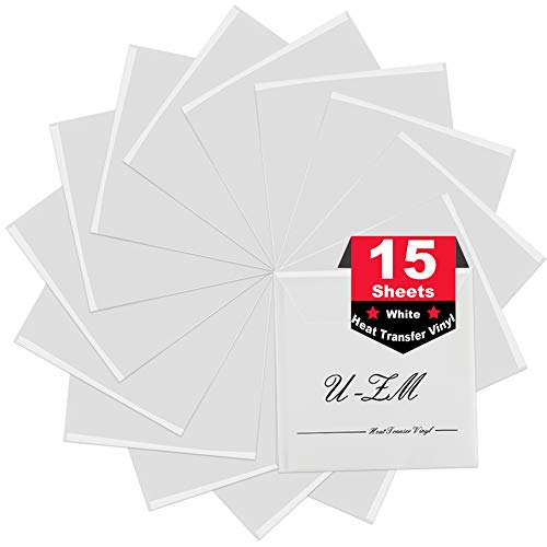 White Heat Transfer Vinyl Bundle | 12