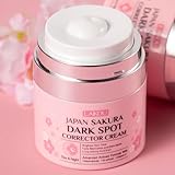 LAIKOU Sakura Dark Spot Corrector Cream, 2 x 50g, Niacinamide & Alpha-Arbutin Treatment for Face & Body, Reduces Hyperpigmentation, Sun Spots & Blemishes for Even Tone