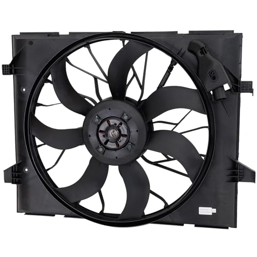 Go-Parts - Heavy Duty Cooling Radiator Fan Assembly for 2011-2013 Dodge Durango/Jeep Grand Cherokee, Replacement 2012