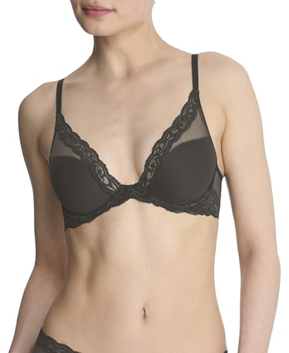 Image of Natori Women Feathers Lace Plunge T-Shirt Bra