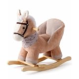 Dondolo con Poltroncina e Musica per Bambini Piccoli (Cavallo)