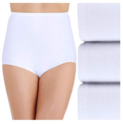 Vanity FairWomen's Underwear Perfectly Yours Traditional Cotton Brief Panties Briefs