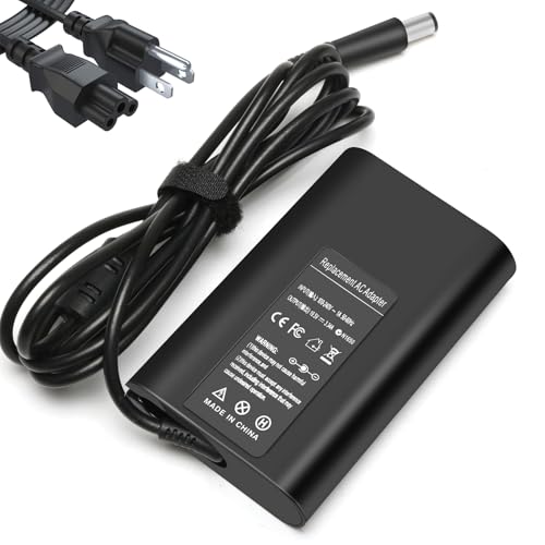 65W LA65NS2-01 Laptop Charger Adapter Compatible with Dell Latitude 5400 5500 5480 5490 5580 5590 7400 7480 7490 7390 7290 7280 3440 E5400 E5420 E5450 E5470 E5480 E5570 E6420 E6430 E6540 E7470 E7480