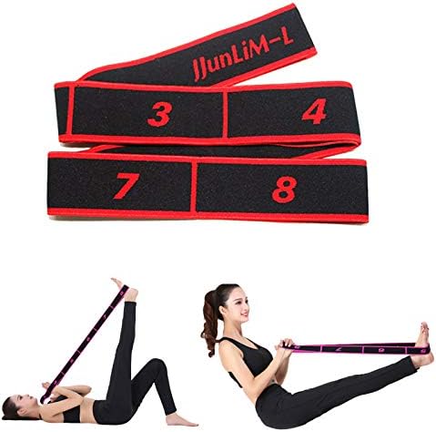 JJunLiM Loops Exercise Bands Kids Adult Latin Bands 15-20 kg Expander Pilates Yoga Stretch Resistance Bands Fitness Elastic Dance Training Bands Gymnastics Exercise Bands Workout