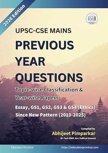 UPSC Mains PYQ: Topic wise Questions and Year wise Papers