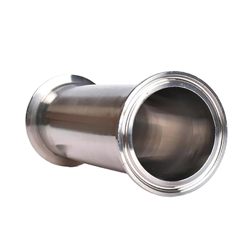 Tubo di Estensione Acqua Sanitario in Acciaio Inossidabile 304, Lunghezza 100 mm, ID 19-108 mm, Resistente alla Corrosione, Per Casa/Giardino/Industria – 1 PC(19mmx50.5)