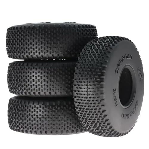 Pneu caoutchouc 118mm 1.9 pour RC crawler SCX10 TRX4