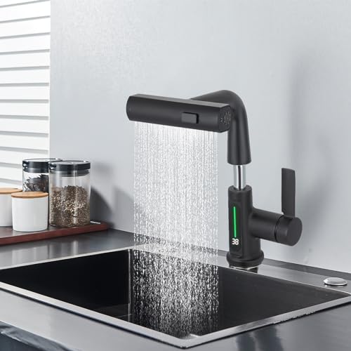 Robinet pivotant extensible pour évier résolvant les chocs thermiques - 4
