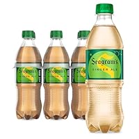Seagrams Ginger Soda Soft Drinks, 16.9 fl oz, 6 Pack