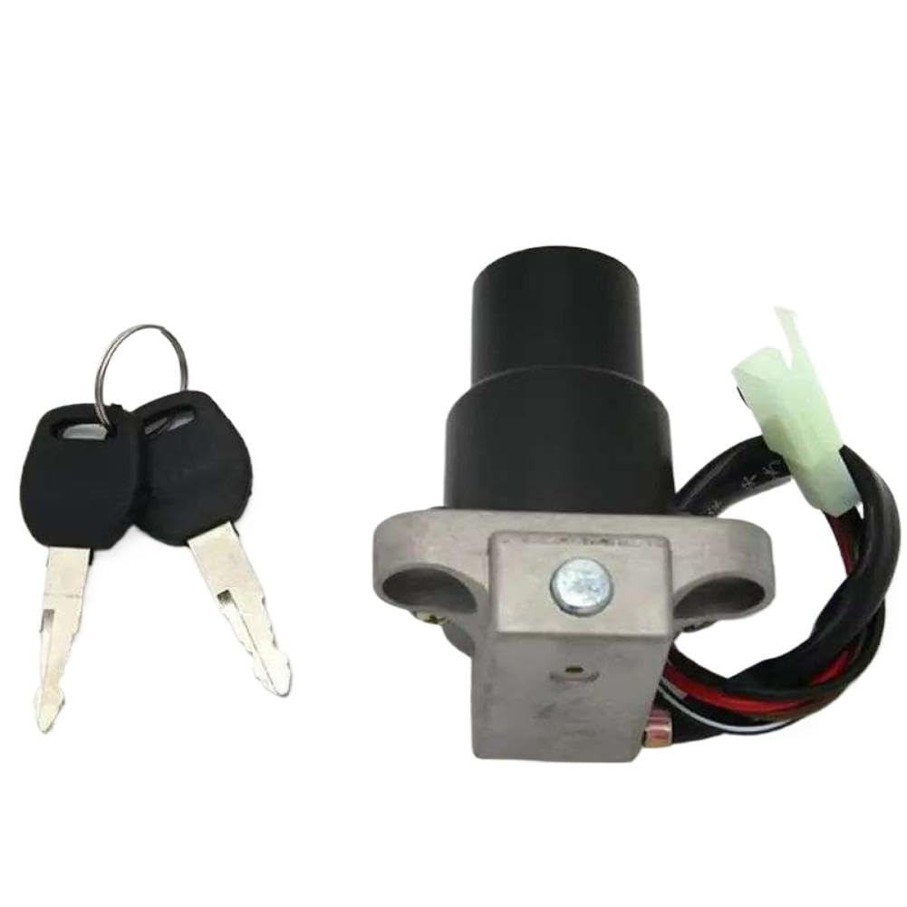 Juego de llaves de bloqueo del interruptor de arranque de encendido compatible con FJ600 FJ1100 FJ1200 FZ750 FZR750 FZR1000 SR250