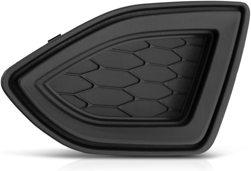 For Ford Edge 2015 2016 2017 2018 Fog Light Cover Driver Side | ASA Plastic | Black | Replacement For FO1038177 | 191275403426, FD12023AL