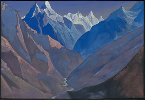Peinture sur toile Nicholas Roerich pour raviver un mur de chambre vide