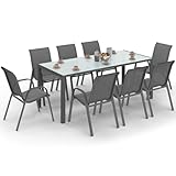 mesas y sillas de jardín