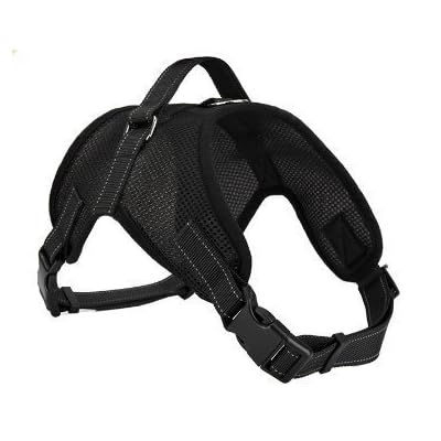 copatchy no pull reflective adjustable dog harness with handle