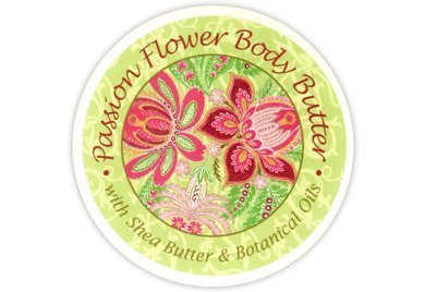 Greenwich Bay PASSION FLOWER Body Butter Enriched with Shea Butter and Cocoa Butter, Moisturizing and Fast Absorbing (Set of 2) 8 OZ each