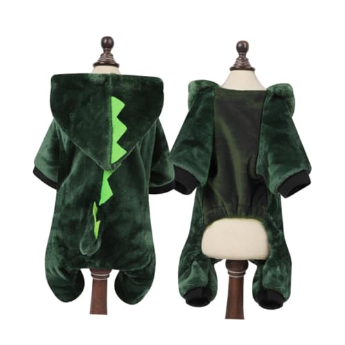 Disfraz Dinosaurio para Perro Talla L Coral Fleece