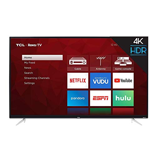 TCL 43" Class (42.5" Diag.) 4K UHD LED LCD TV (Renewed)