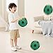 Haibinsuo Silent Soccer Ball, Indoor Soccer Ball Training Ball High Density Foam Soccer Ball for Inside Home and Yard, Washable No Noise Soft and Safe Soccer Bouncing Ball Gift for Kids Atrovirens 3
