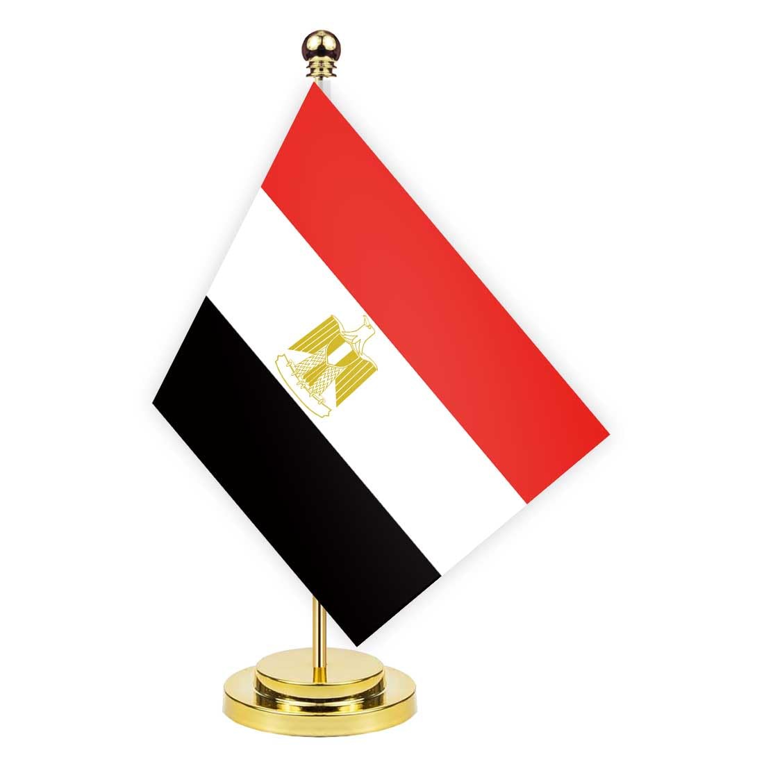 Egypt Desk Flag, 30 cm Large Small Egyptian Egyptian Banner Outdoor, Tiny Print Decor for Office, Home, Table, Desk, Egypt