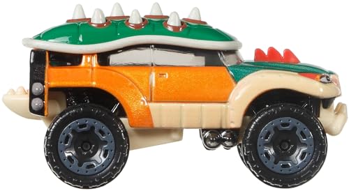 Hot Wheels Super Mario Bowser vehículo escala 1:64 miniatura 4