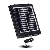 Kuool Solar Panel 8000mA 12V 9V 6V 3W IP54 Waterproof Charger for All Hunting Trail Game Camera Trail cam 3G 4G