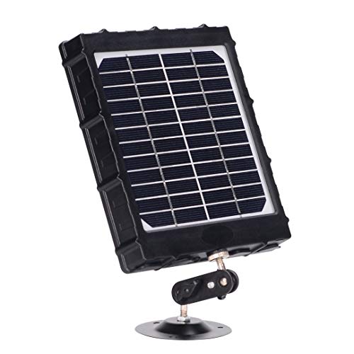 Kuool Solar Panel 8000mA 12V 9V 6V 3W IP54 Waterproof Charger for All Hunting Trail Game Camera Trail cam 3G 4G