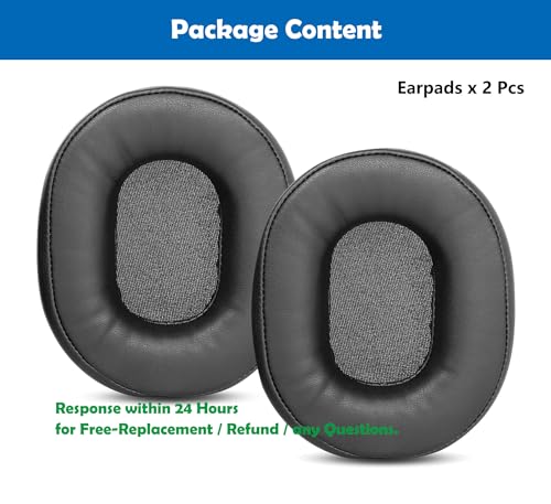 SE-MS5T Almohadillas de repuesto para auriculares de cuero de proteína premium compatibles con Pioneer SE-MS5T, MS7BT, MS9BN miniatura 5