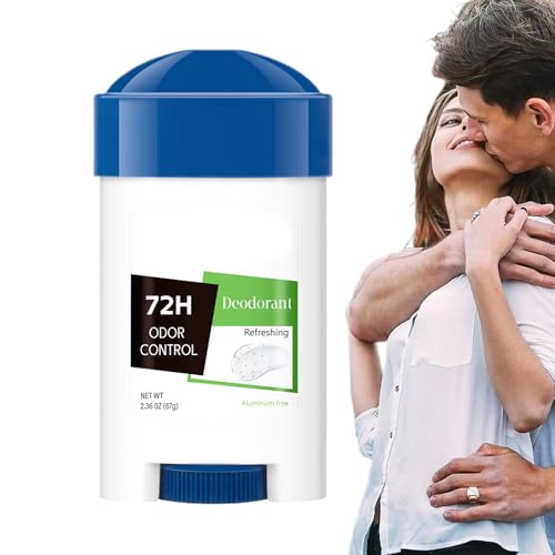 Gel désodorisant pour homme – Crème désodorisante pour le corps | Gel anti-odeurs léger et compact sous les aisselles pour voyage, camping, alpinisme, pique-nique