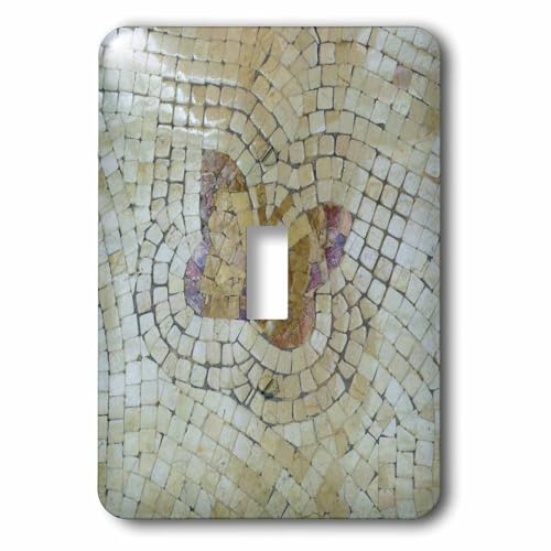 Interrupteur papillon mosaïque 3dRose LSP_52403_1 pour déco murale - 2
