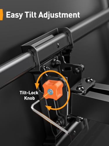 Perlegear UL Listed Full Motion TV Wall Mount for 42-90" TVs up to 132lbs - image 8