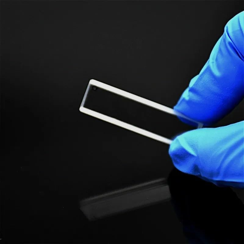 Cubeta de cuarzo de 2 mm (celda de muestra líquida) de 0,7 ml for espectrofotómetro - Paquete de 2