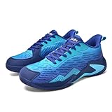 BLBK Scarpe da Badminton Uomo, Scarpe da Squash, Scarpe da Palestra per Varie Superfici, Comodo e Fermo Grip/Scarpe da Pallavolo Unisex, 42 EU