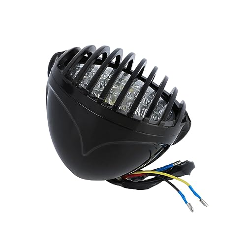 Moto phare lampe finned grill DEHIWI protecteur de phare robuste