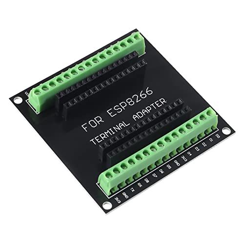 Placa de expansión ESP8266 soluciona cables sueltos duplicando GPIO NodeMCU ESP-12E en pack de 4 6