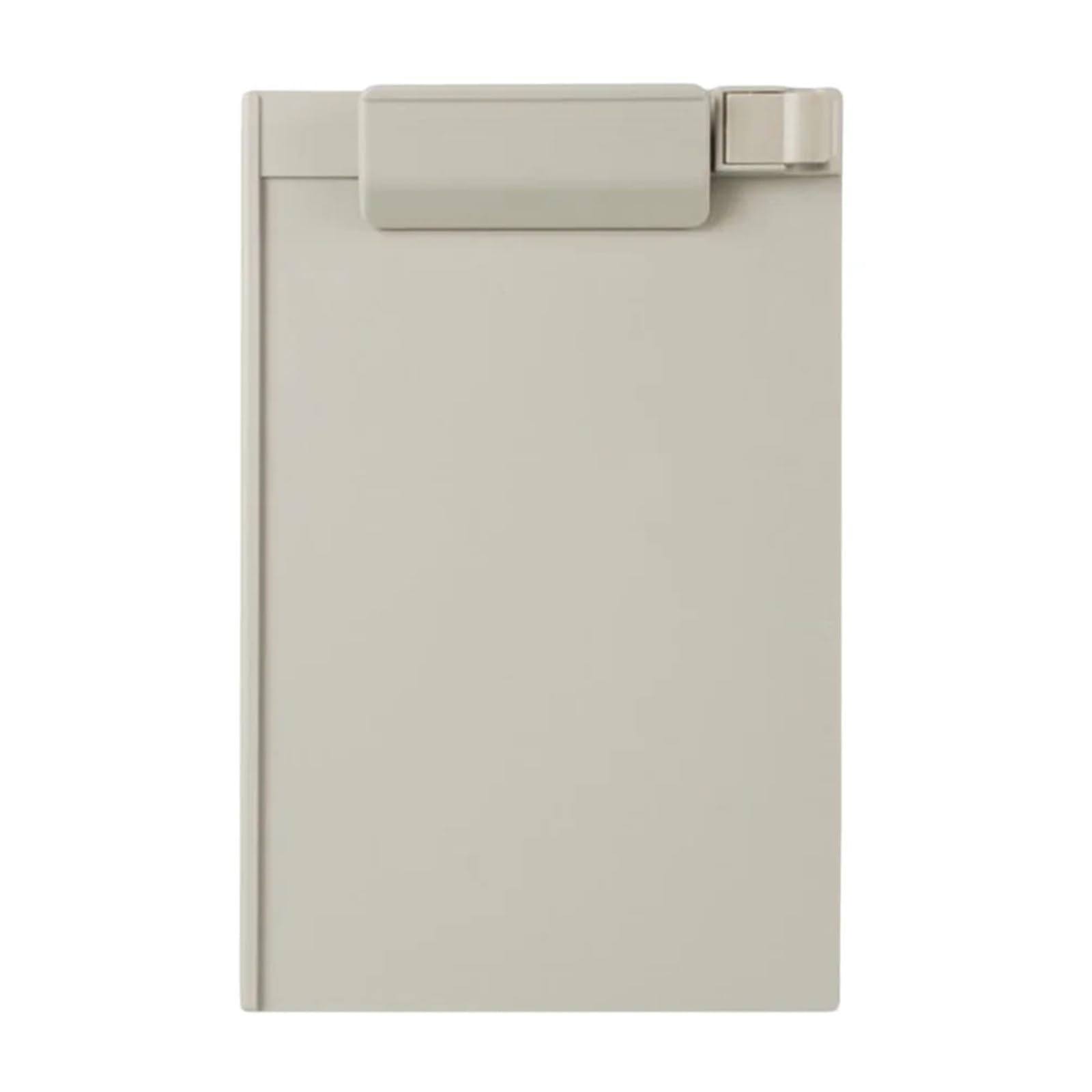 Klemmbretter 3 Stück Kunststoff A5 Zwischenablage Profil Clip Papierhalter Schreibordner for Schule, Klassenzimmer, Büro(Grey)