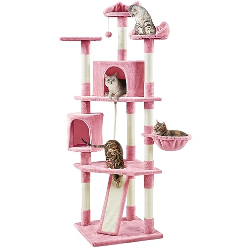 Yaheetech 79in Cat Tree with Scratching Posts