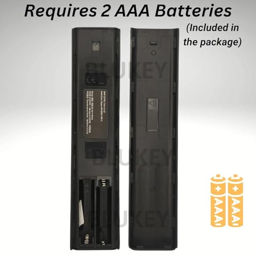 Image of Remote Control Compatible with Samsung TV BN59-01385A - Smart Bluetooth Remote with Voice Command, Shortcut Keys, and Works with Samsung 4K /8K UHD, Neo QLED, The Frame & Crystal UHD TVs