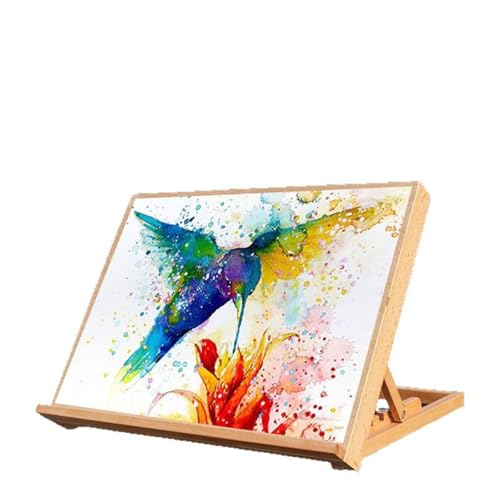 Support d'ordinateur portable en bois flexible et durable pour artistes
