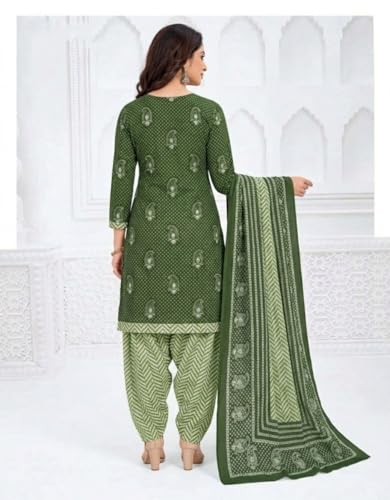 Image of Yashika Unstiched Crepe dress materials | Crepe Salwar Suit for women with dupatta | suit material for women unstitched