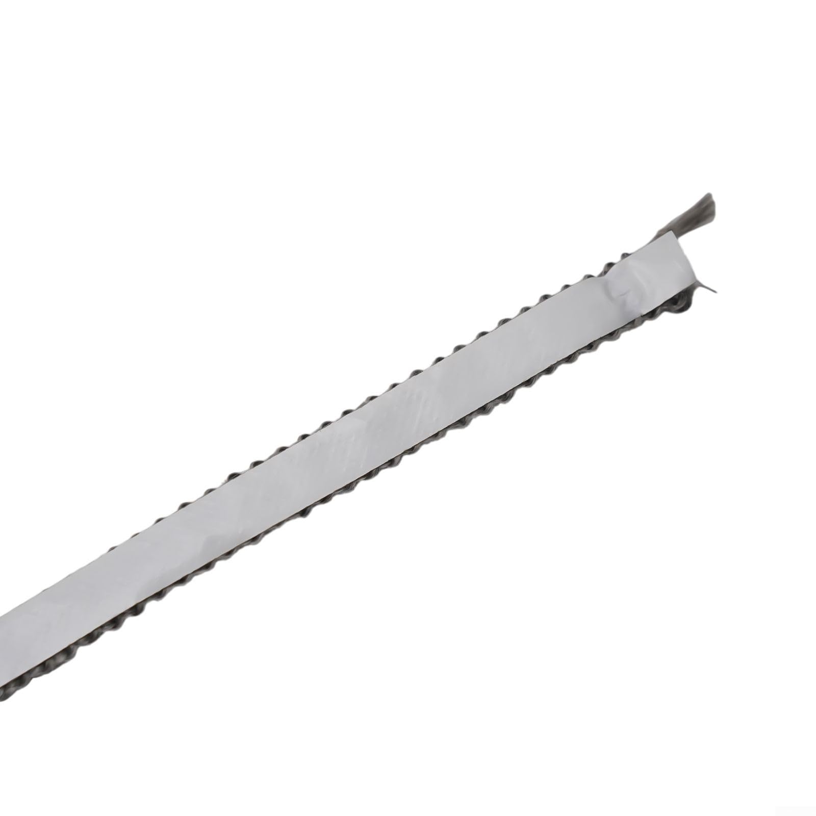Corda piatta per stufe, Guarnizione in vetro con corda nera for stufa in fibra di 10 mm/15 mm x 2 for, caldaia, forno(10mm)