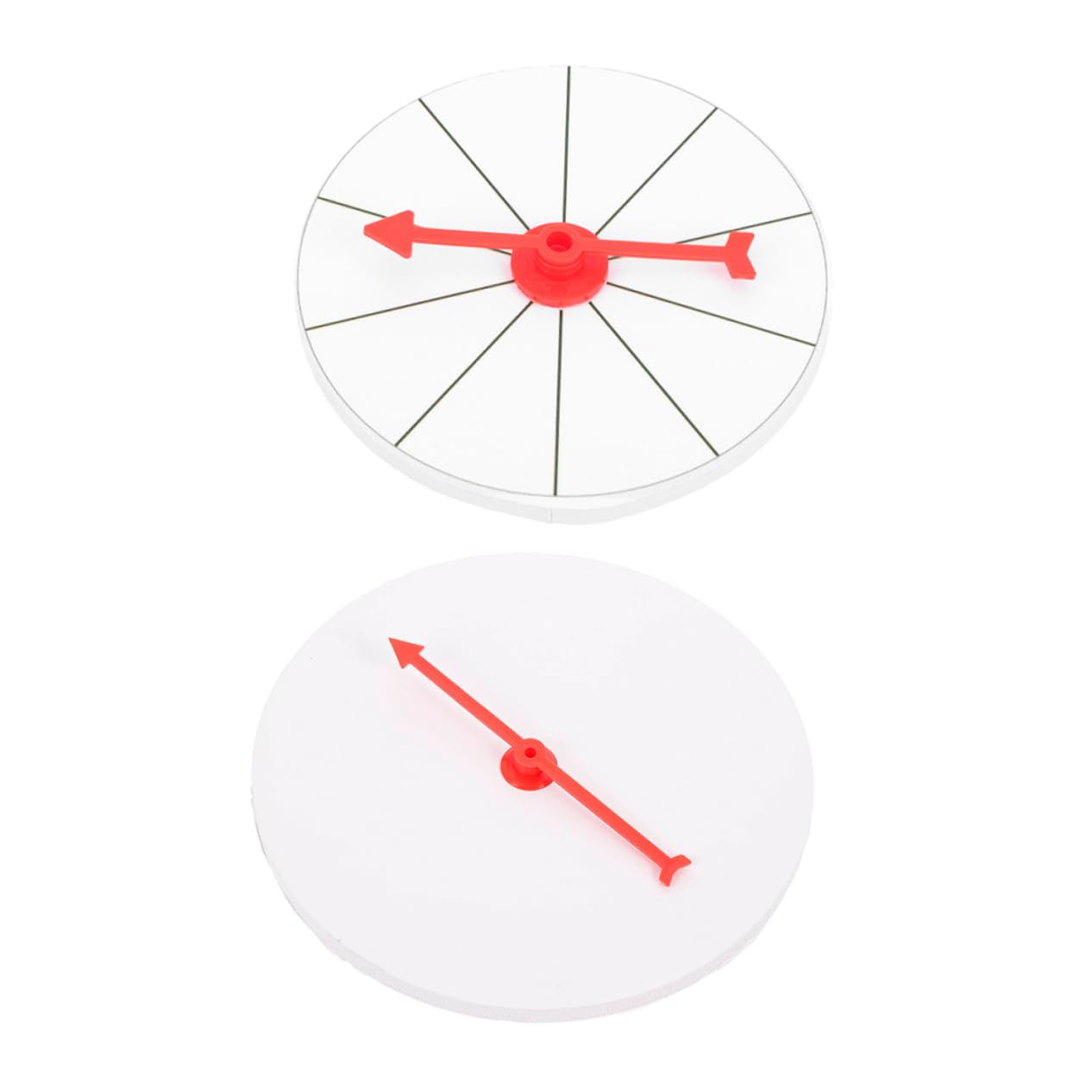 JOINPAYA 2pcs Wheel of Fortune and Girls DIY Wheel Table for Games Craft Prize Wheel
