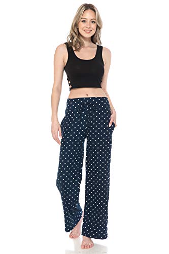 Leggings Depot Women's Fashion Lounge Pajama Pants With Pockets-Pj20D-R987-L #TOP4