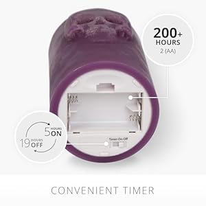 Luminarachalkyskullledcandleimperialpurplemovingflamegothichalloweendecorbatteryoperatedflamelessunscentedwaxtimerindoor Urban Country Home Decor Luminara chalky skull led candle imperial purple moving flame gothic halloween decor battery operated flameless unscented wax timer indoor urban country home decor
