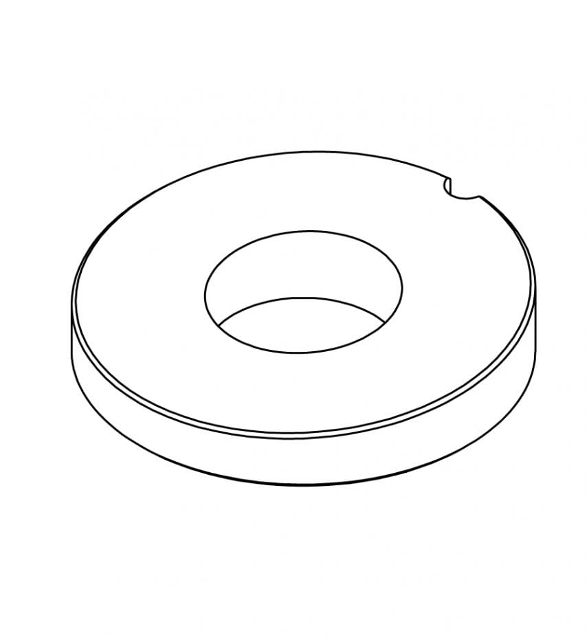 Rondelles de cale de base 4° Scanstrut WD-WP pour réglage précis d'antenne marine