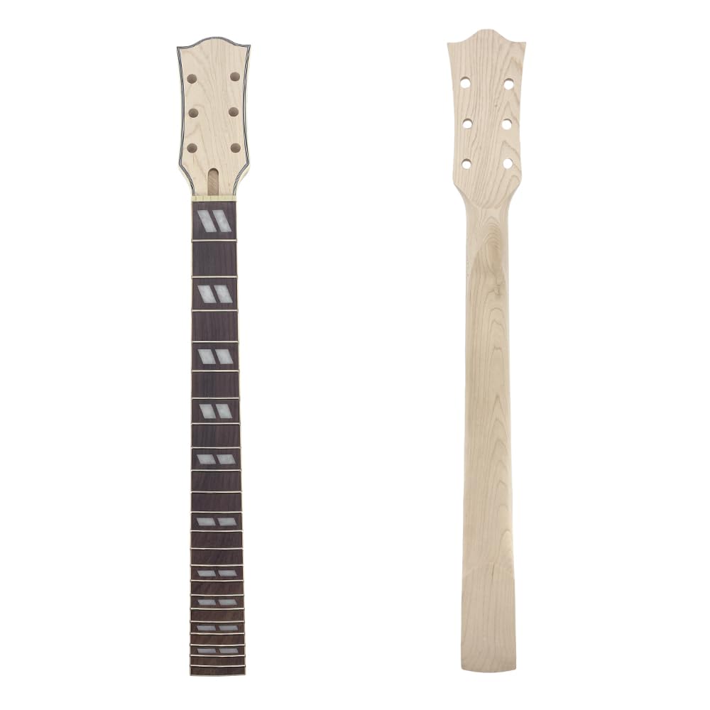 Gryf gitary elektrycznej 22 progi 24.75 cala klonowa palisander podstrunnica diamentowa wkładka Gibson Les Paul wymiana gitary elektrycznej wiążąca główka