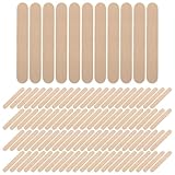 TEHAUX 600 Unidades Unidades Palos de Madera Naturales para Manualidades DIY Palitos de Helado Mini para Proyectos Escolares Etiquetas para Plantas y Arte Creativo